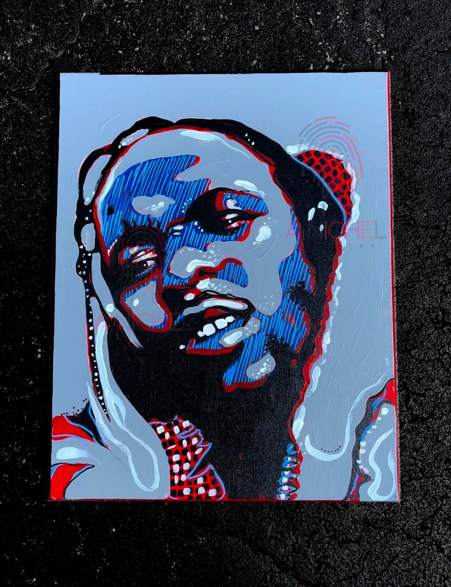 “KDOT ELECTRIFYEM” Original Artwork