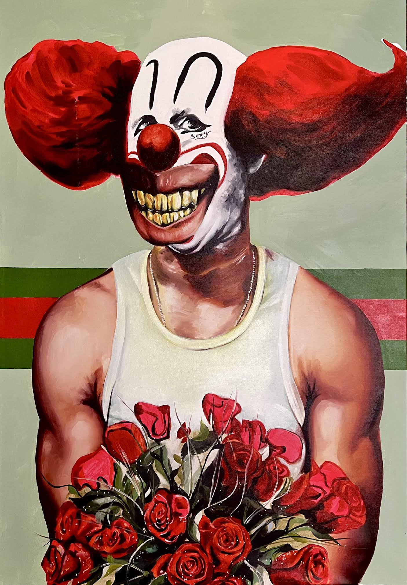 "NOTHING BUT EMPTY ROSES" Original Art
