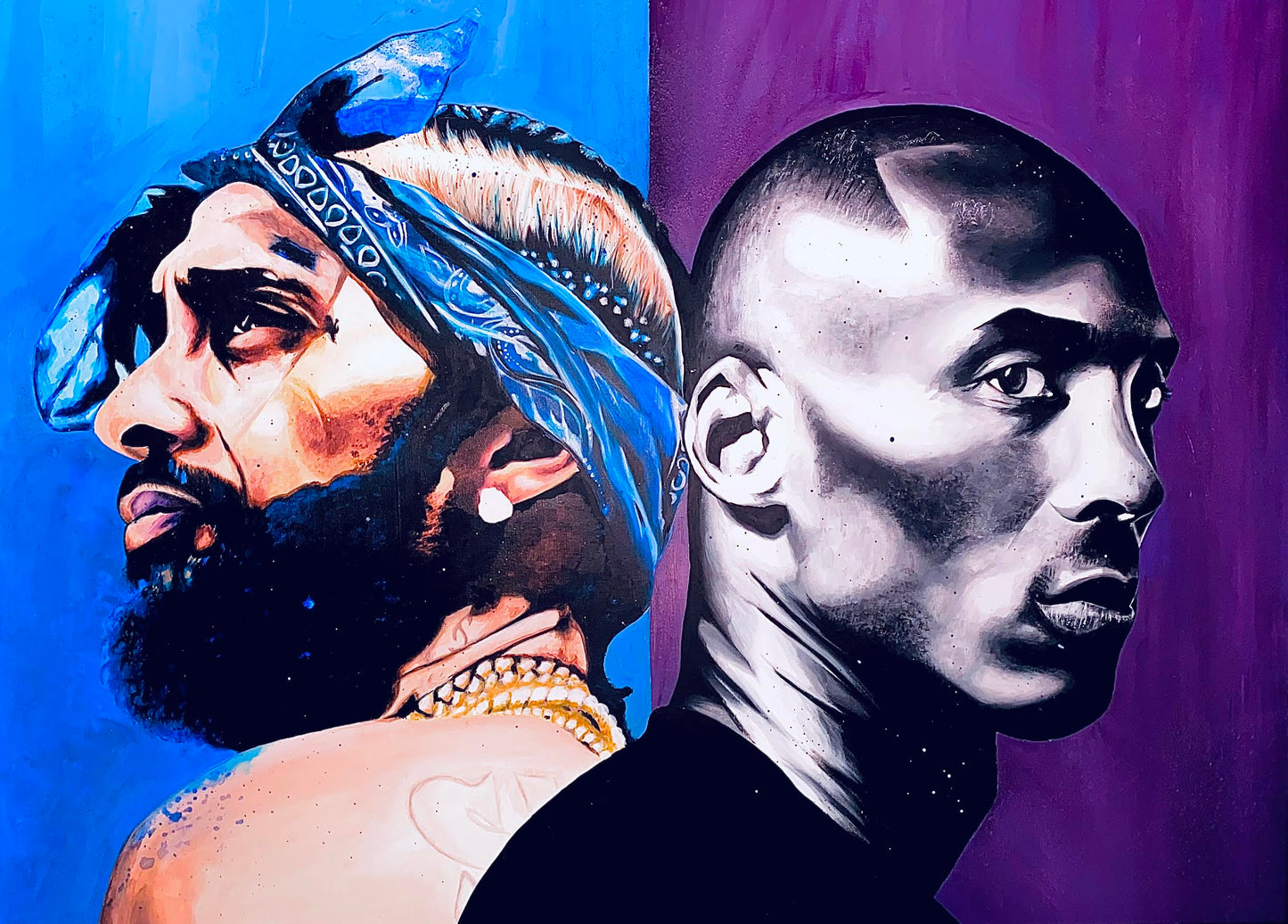"Kobe/Nip" Original Artwork
