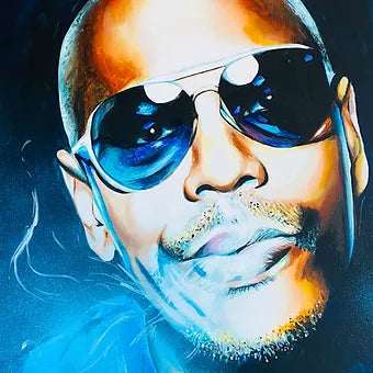 "Dave Chappell" Fine Art Print - A Nichel Artistry