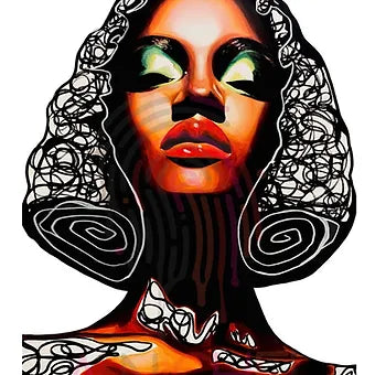 "Black Dreams" Fine Art Print - A Nichel Artistry