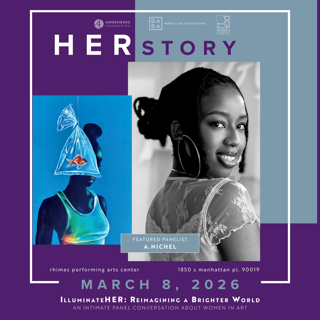 Excited to announce being a Panelist for the Debbie Allen’s “HERSTORY” celebration, was indeed a huge success!