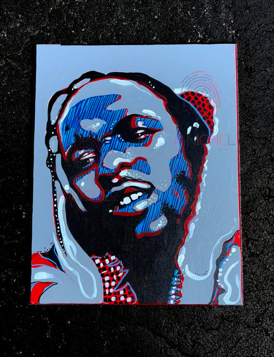 “KDOT ELECTRIFYEM” Original Artwork